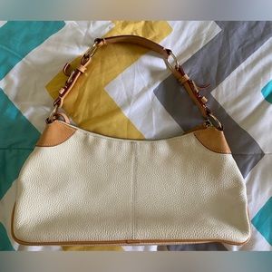 Dooney and Bourke Leather Medium O Ring Slouch Bag